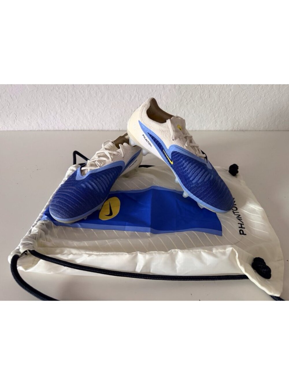 Nike Phantom 6 Low Elite FG LV8 Soccer Cleats HQ2331-400 Men’s Size 6.5 W/Bag